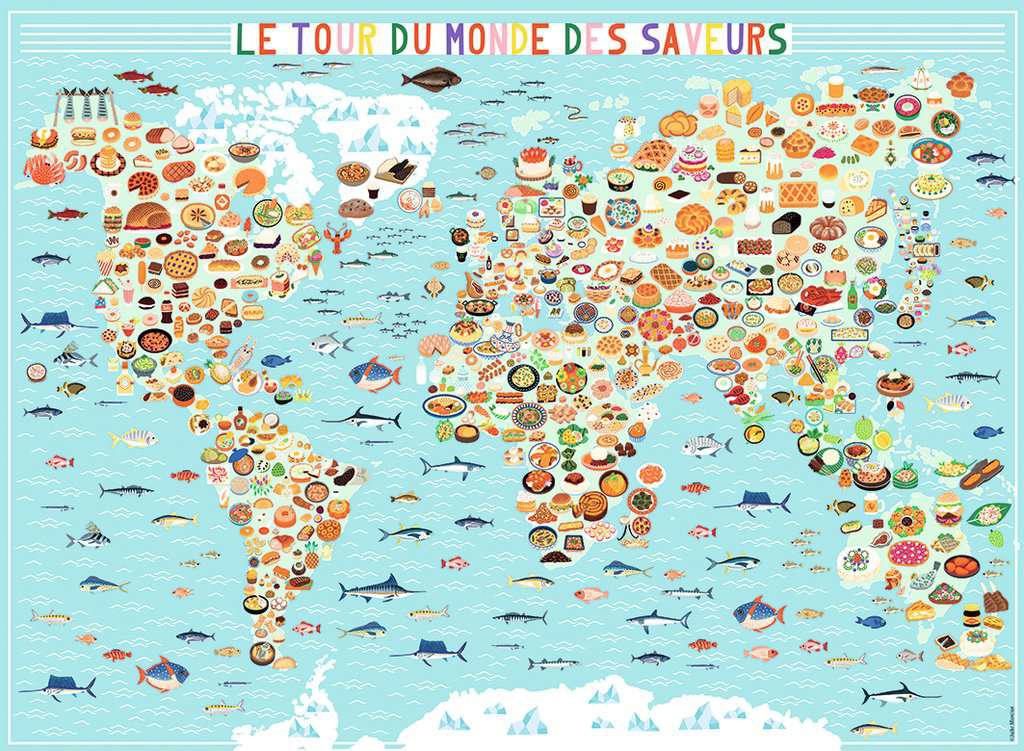 Puzzle Around the World of Flavours - Julie Mercier