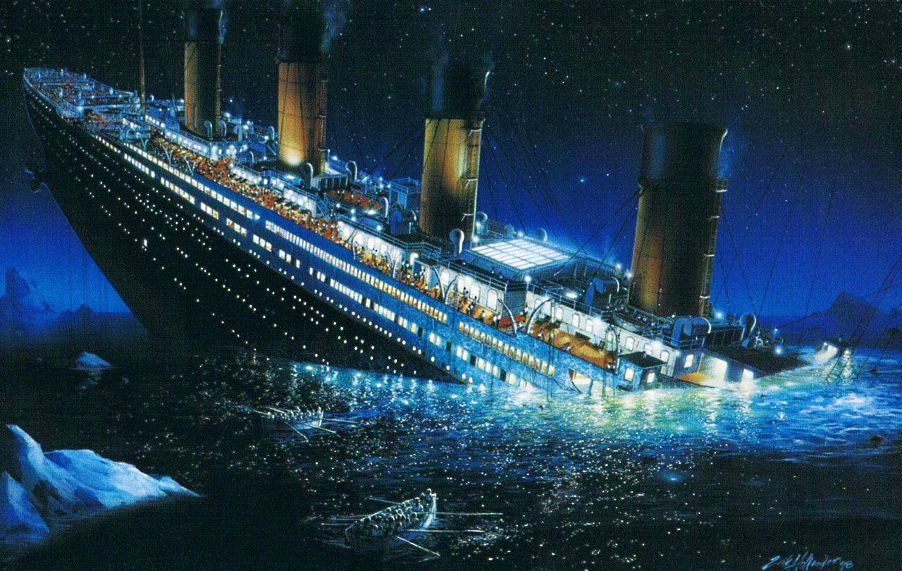 Puzzle Diamantový obraz: Titanic 30x40cm