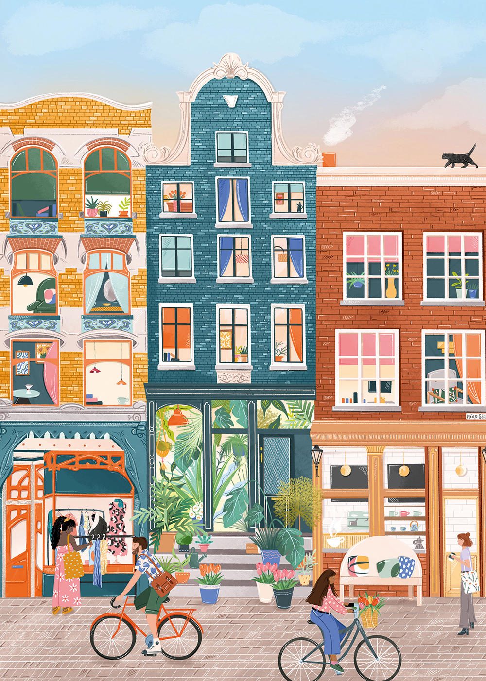 Puzzle Neun Straßen, Amsterdam