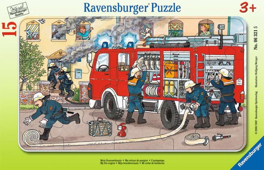 Puzzle Corpul de pompieri 15 dielikov