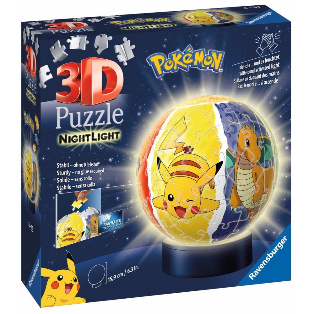 Puzzle Pokémon LED puzzle-golyó
