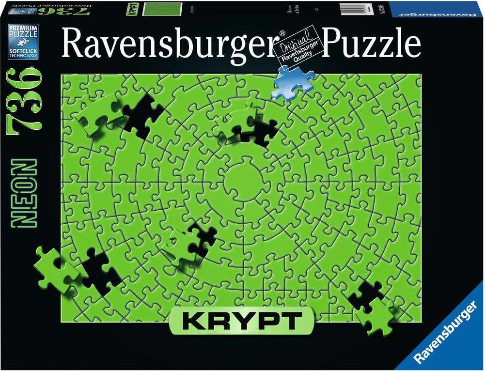 Puzzle Krypt zelený - sviatiaci