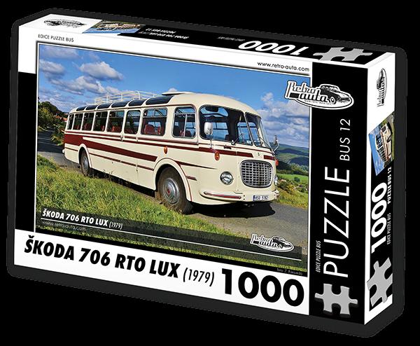 Puzzle BUS č. 12 Škoda 706 RTO LUX (1979)