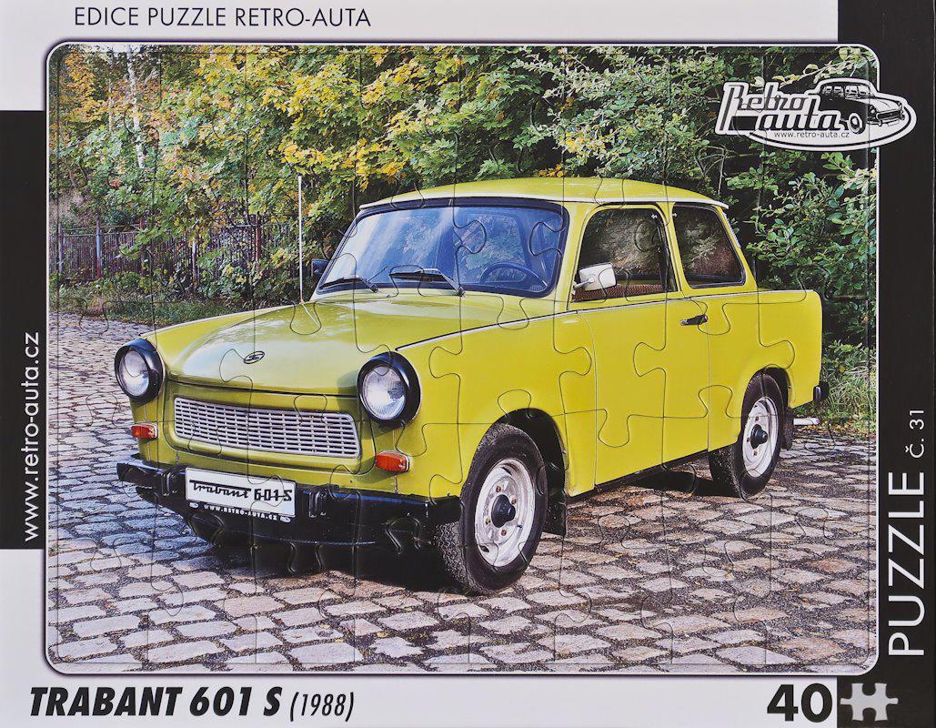 Puzzle Trabant 601 S (1988), 40 - 99 pieces