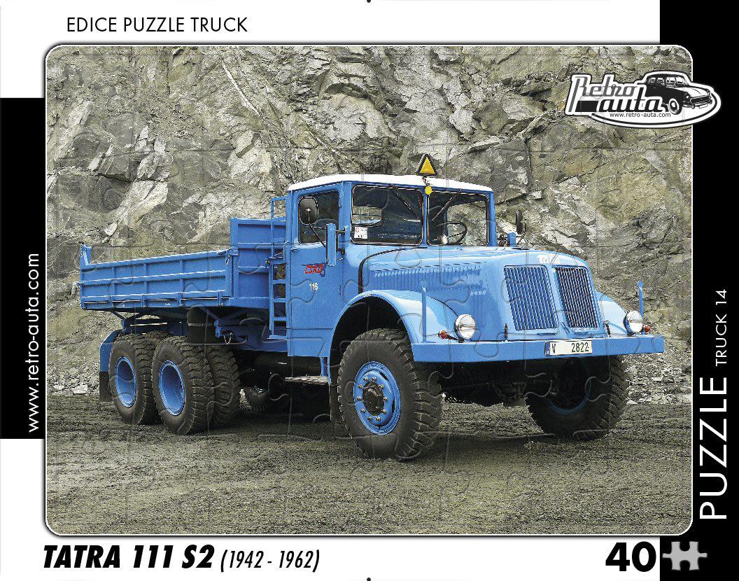 Puzzle TOVORNJAK Tatra 111 S2 (1942-1962)