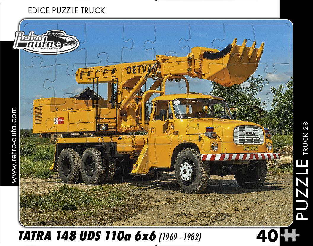 Puzzle TOVORNO VOZILO Tatra 148 UDS 110a 6x6 (1969-1982)