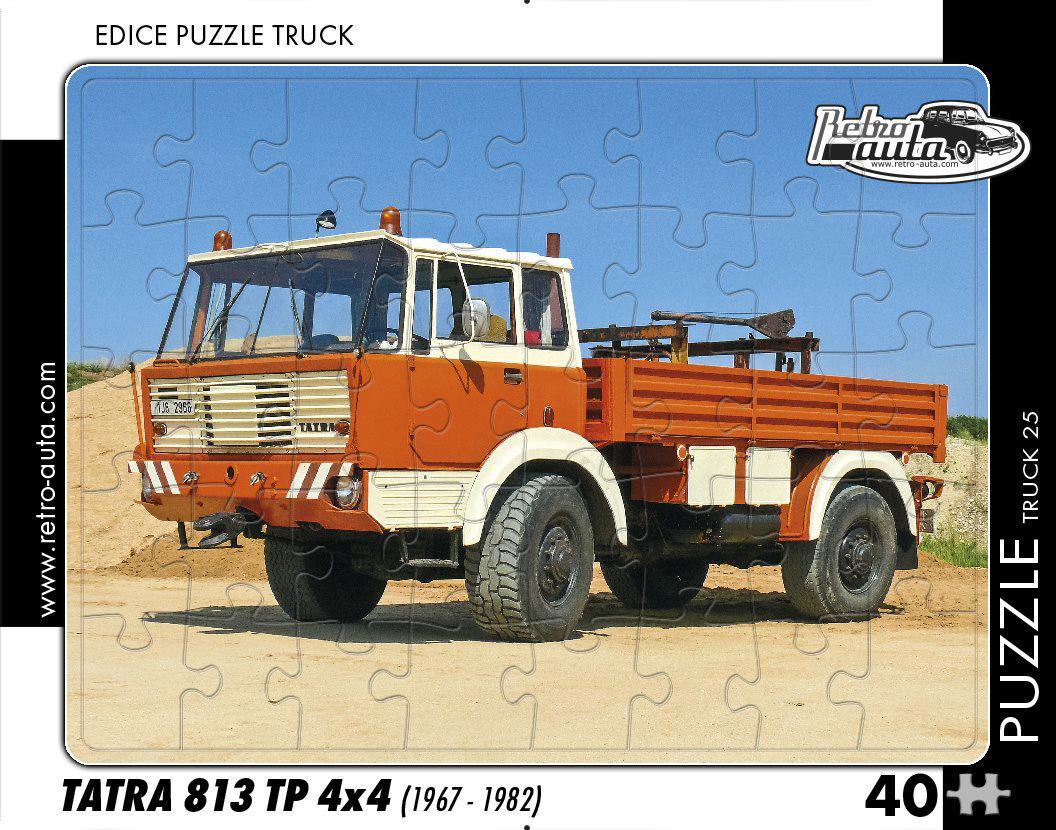 Puzzle CAMION Tatra 813 TP 4x4 (1967-1982)
