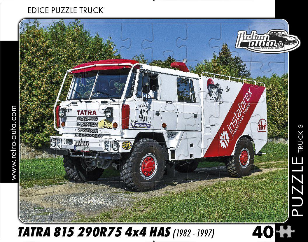 Puzzle TOVORNO VOZILO Tatra 815 290R75 4x4 HAS (1982-1997)