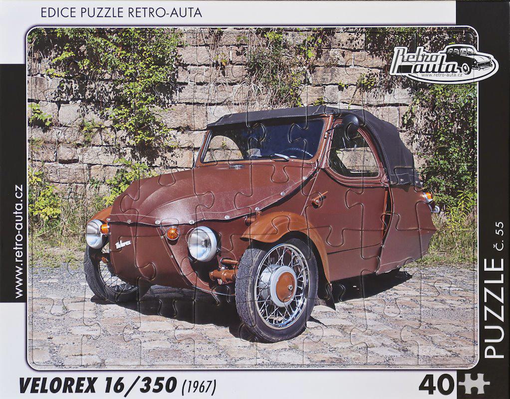 Puzzle Velorex 16/350 (1967) 40 dielików