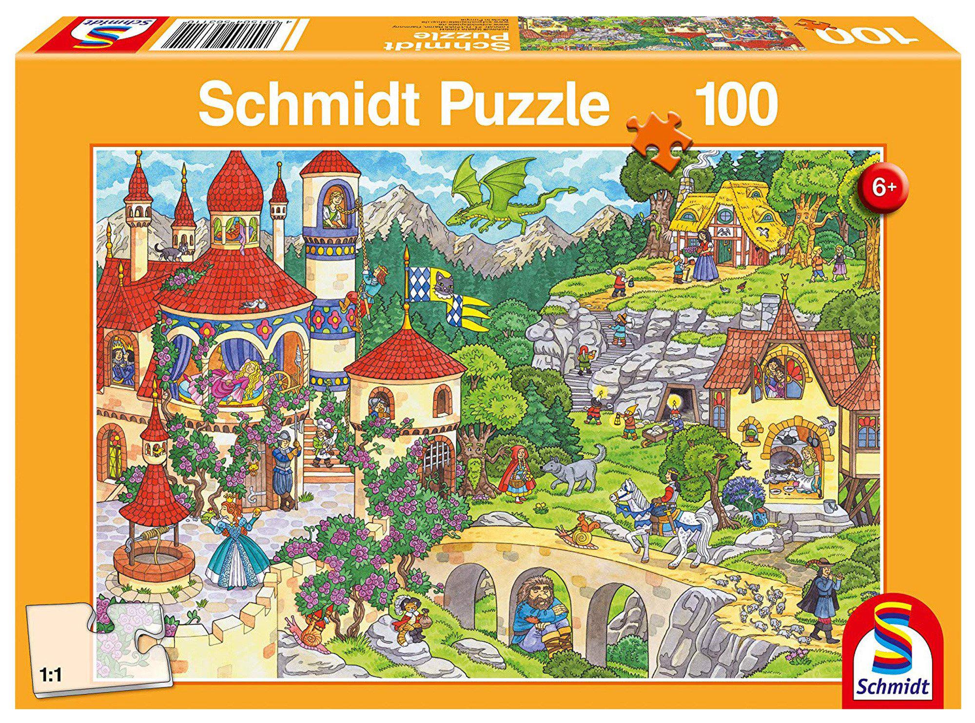 Puzzle U zemlji djece bajki 100 dielikova