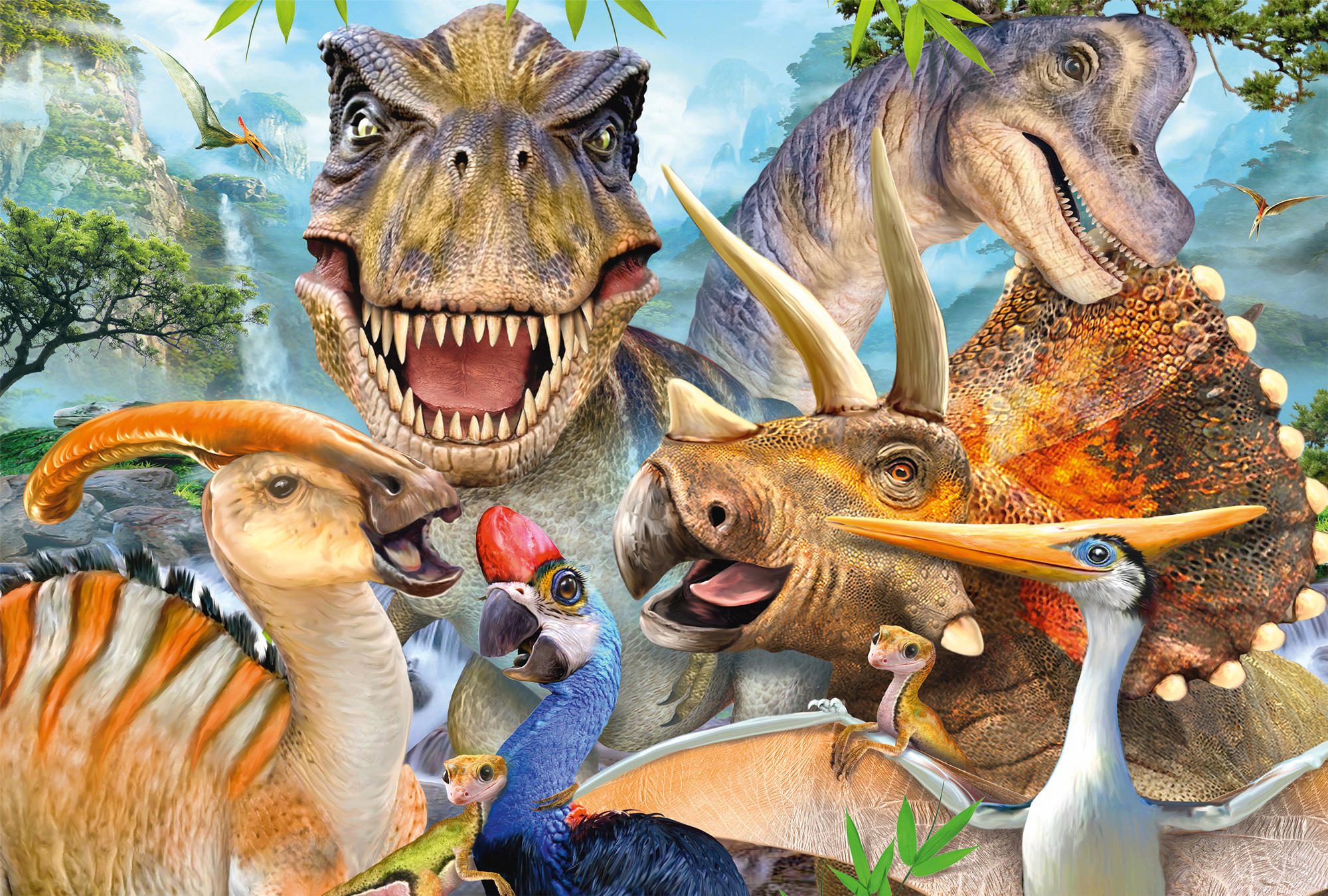 Puzzle Dinosaurier 150