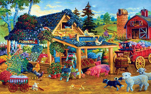 Puzzle Fresh Fruits and Flowers 300XXL
