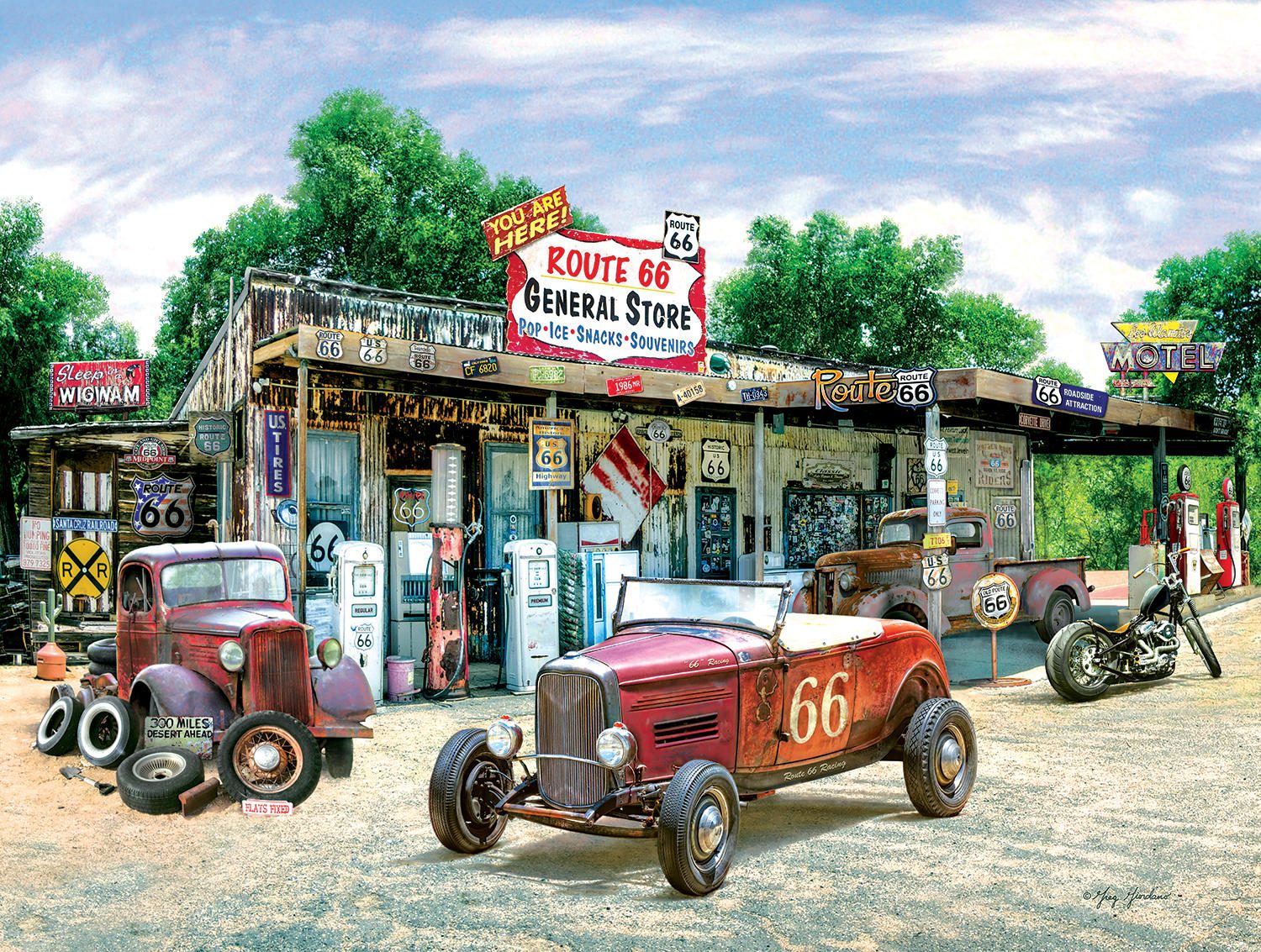 Puzzle Route 66 General Store