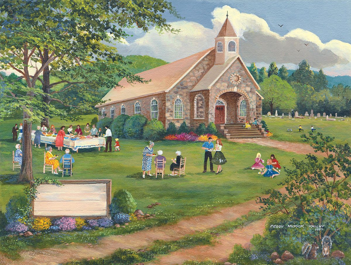 Puzzle Sunday Dinner on the Grounds 300XXL