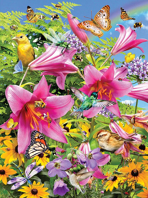 Puzzle Lori Schory - Les pollinisateurs