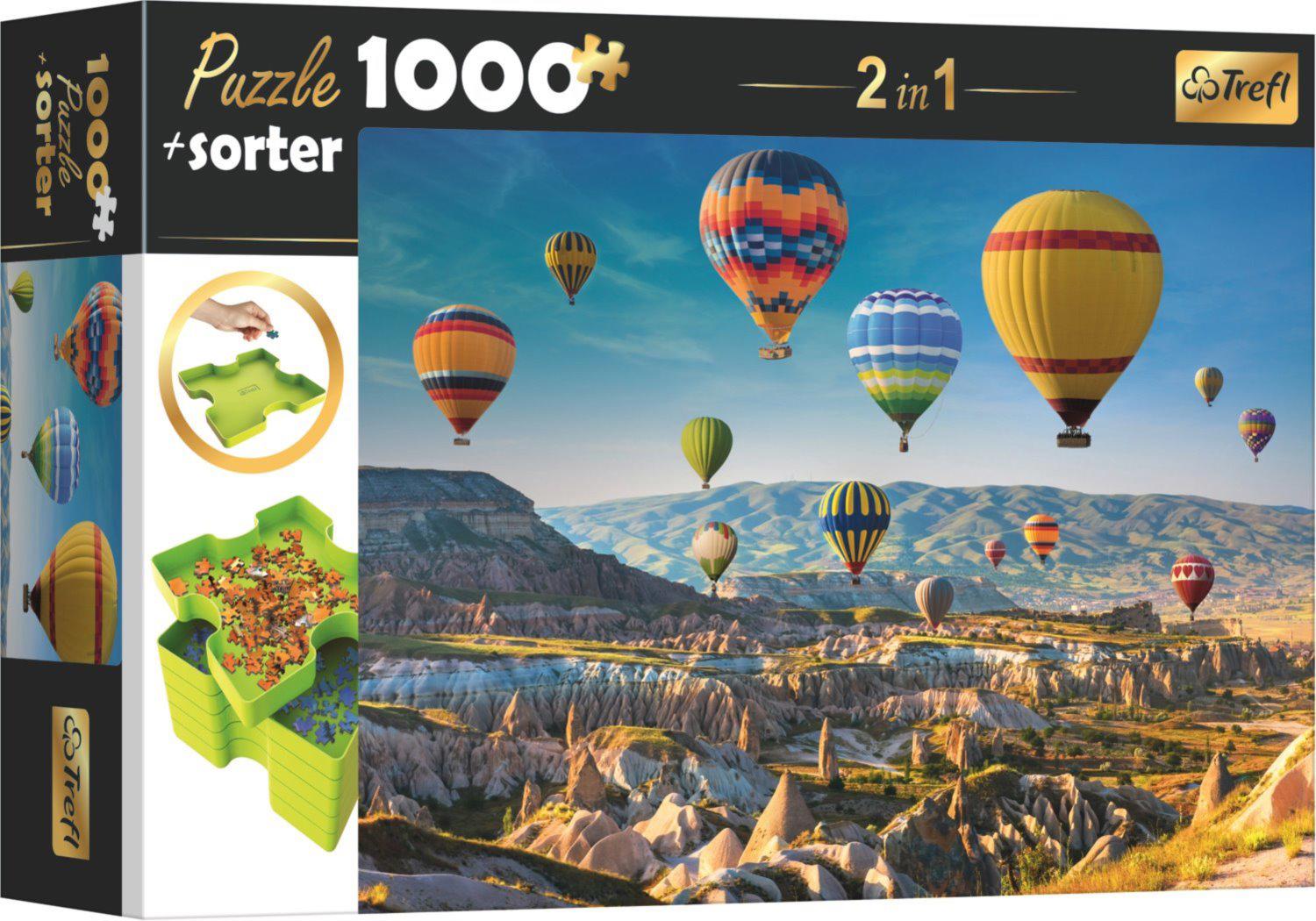 Puzzle 2in1 Balloons over Cappadocia sorters