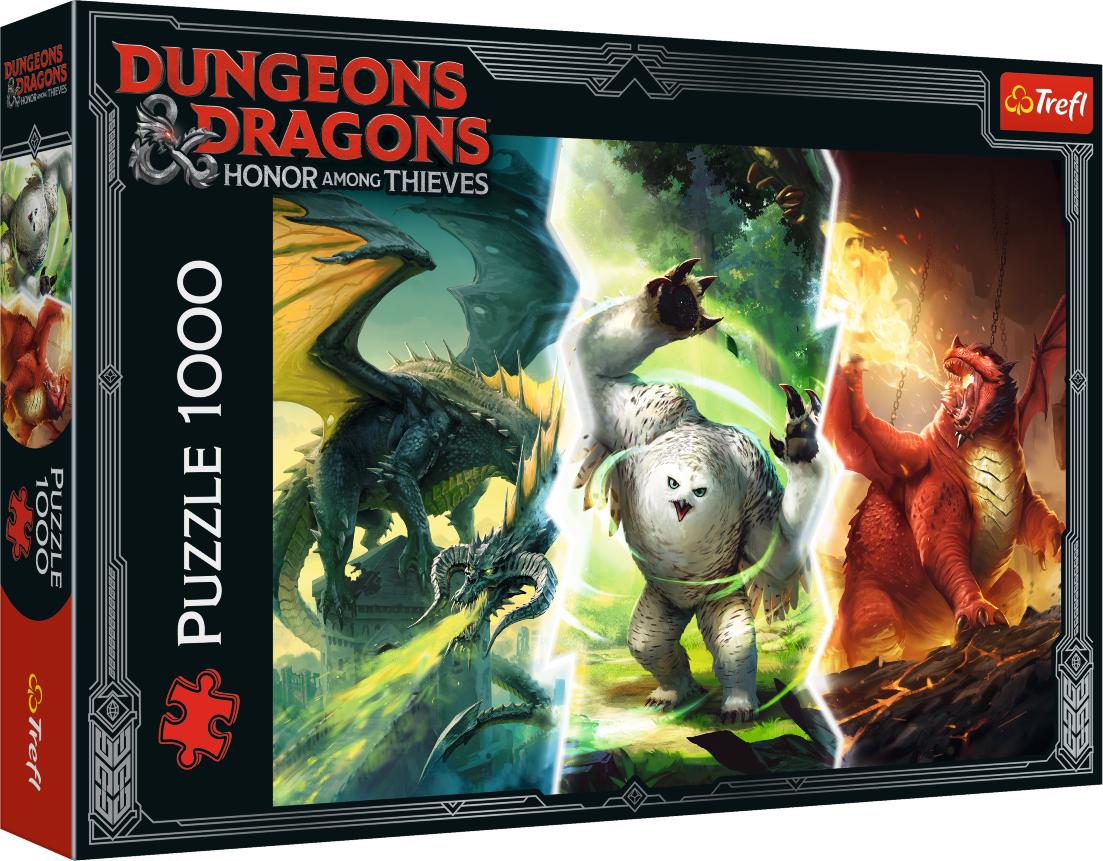 Puzzle Donjons & Dragons : Honneur parmi les voleurs, monstres légendaires de Faerûn
