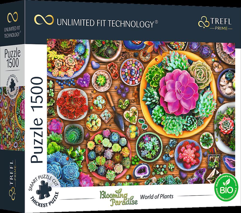 Puzzle Kvitnúci raj: Svet rastlín UFT