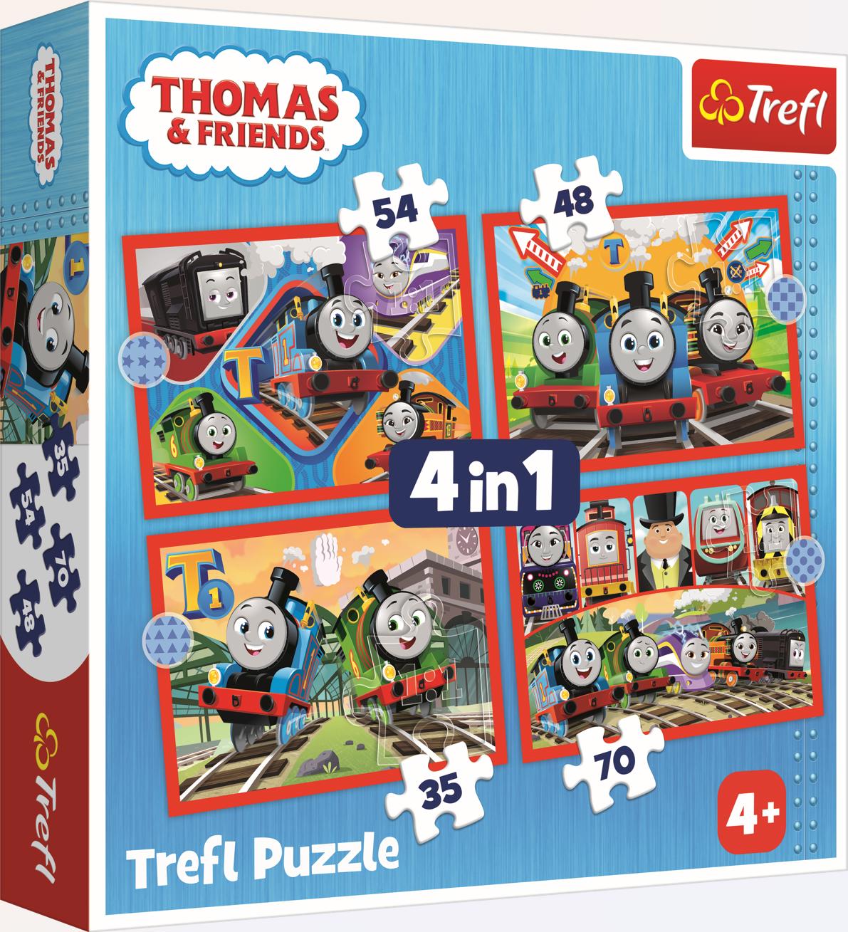 Puzzle 4in1 Amazing Thomas