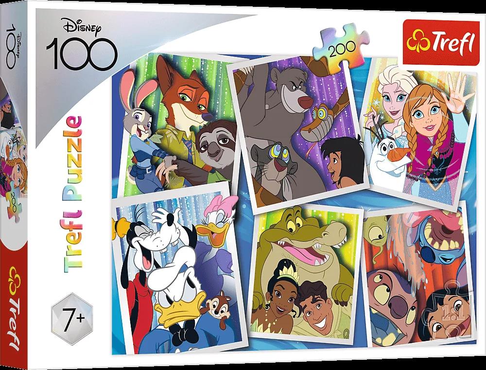 Puzzle Disney helte 200
