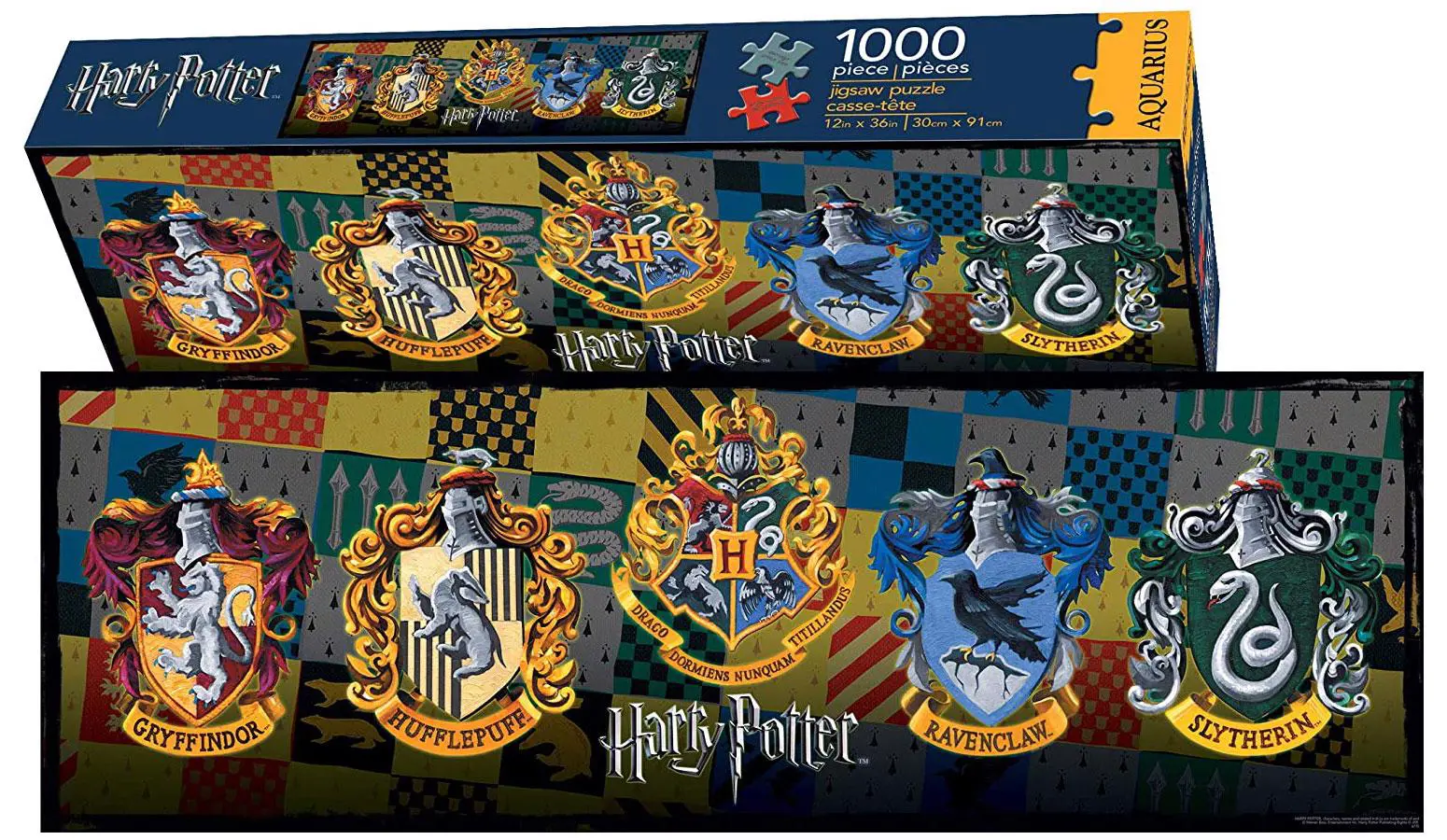 Puzzle Harry Potter 1000 panorama aquário, 1 000 peças