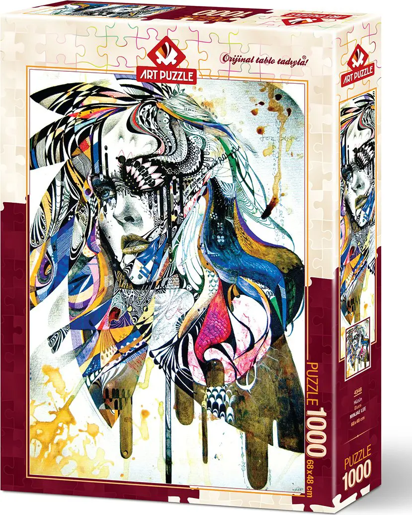Puzzle Blues, 1 000 Număr piese