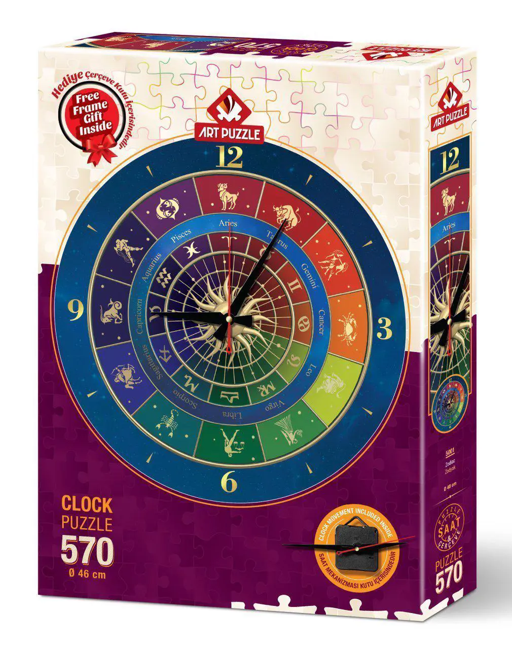 廃番品 ジグソーパズル アメリカ Zodiac 蓄光1008ピース puzzle-artpuzzle-570-pieces-