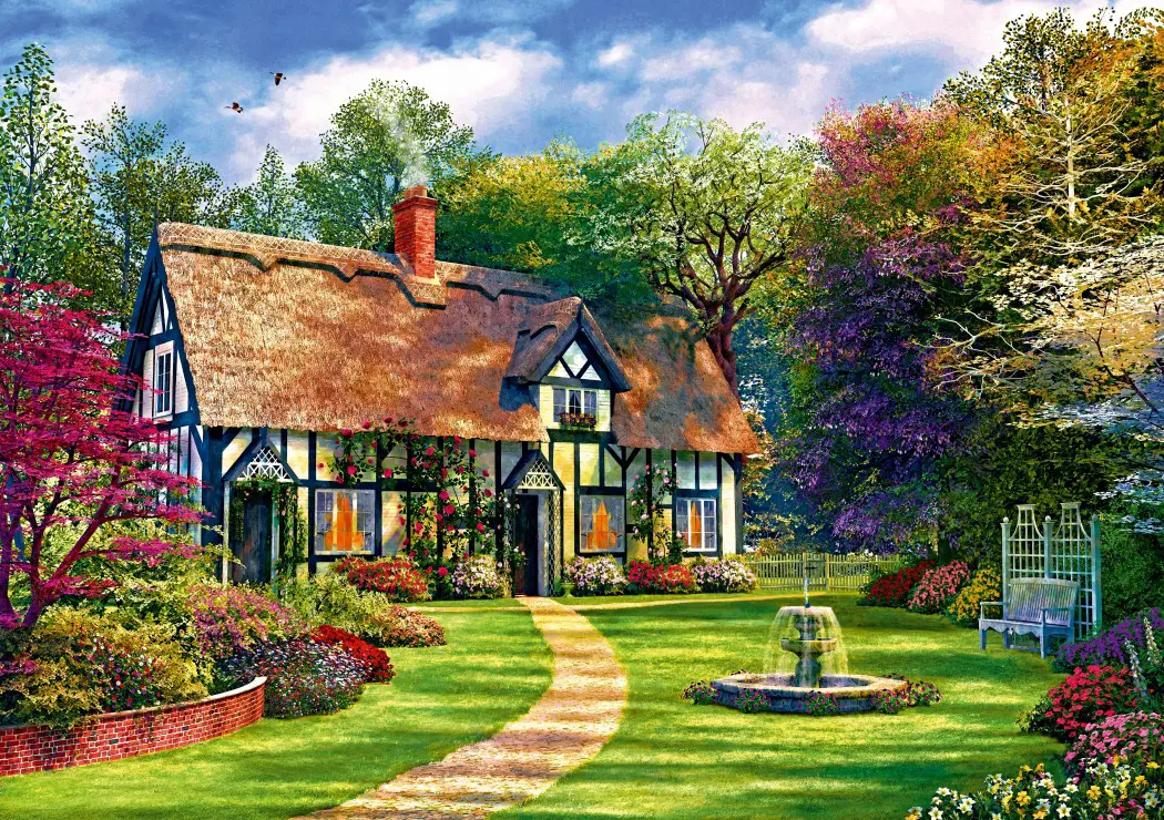 Puzzle Dominic Davison: The Hideaway Cottage, 1 000 pieces