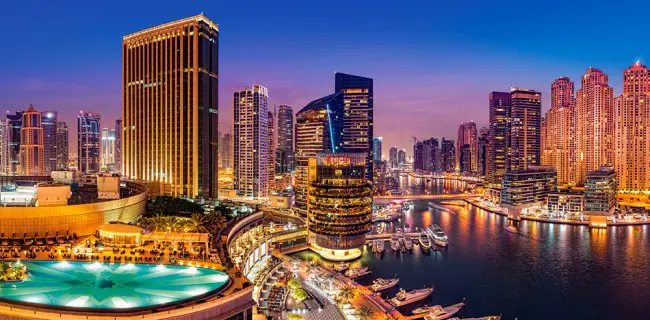 Puzzle Marina Pano, Dubaj