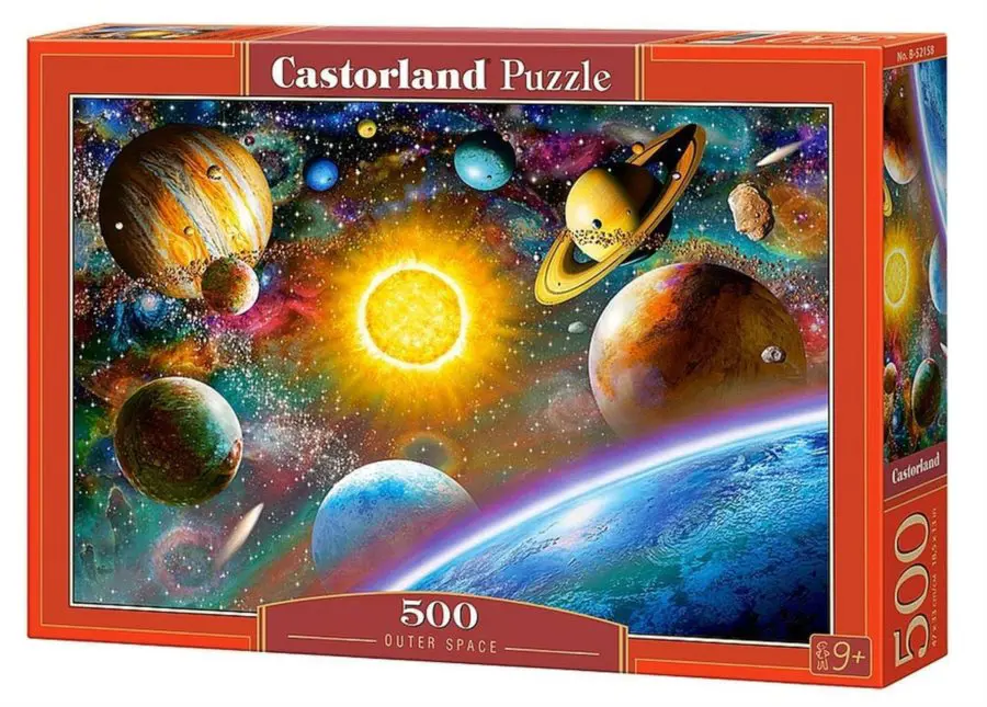 Puzzle Spațiul cosmic, 500 Număr piese