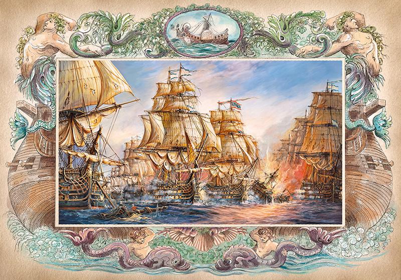 Puzzle Námořní bitva