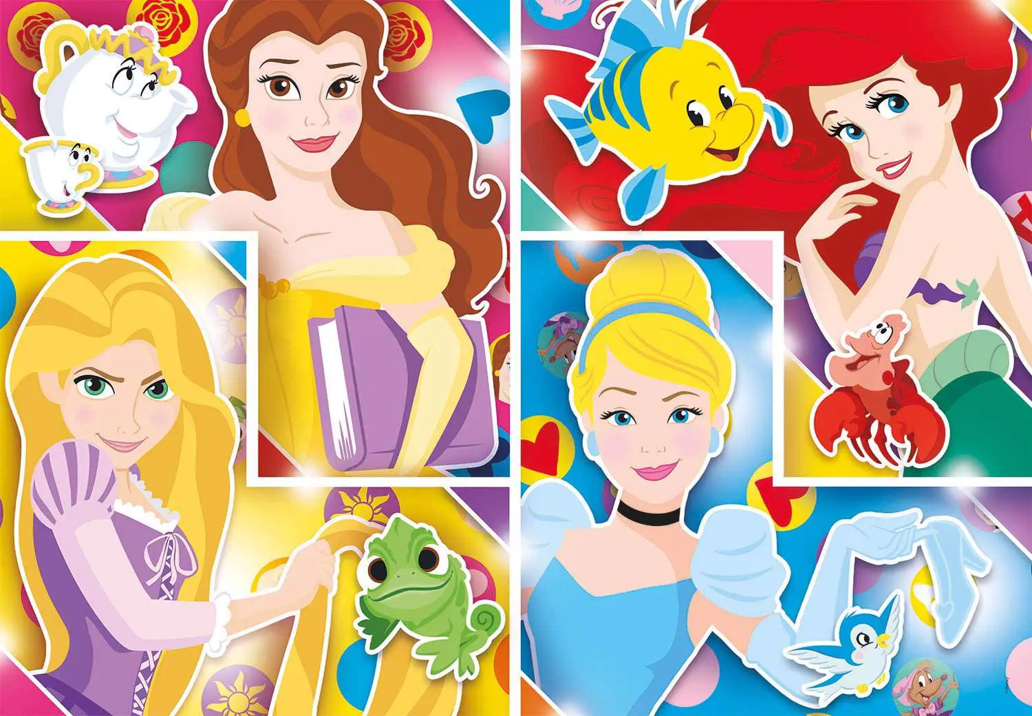 Puzzle Disney princesses 104 pieces, 100 Части