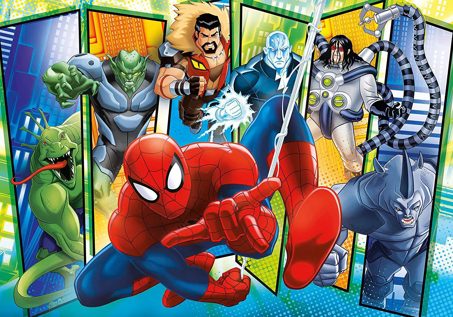 Puzzle Clementoni Maxi Spider-Man 100 Pezzi Per Bambini