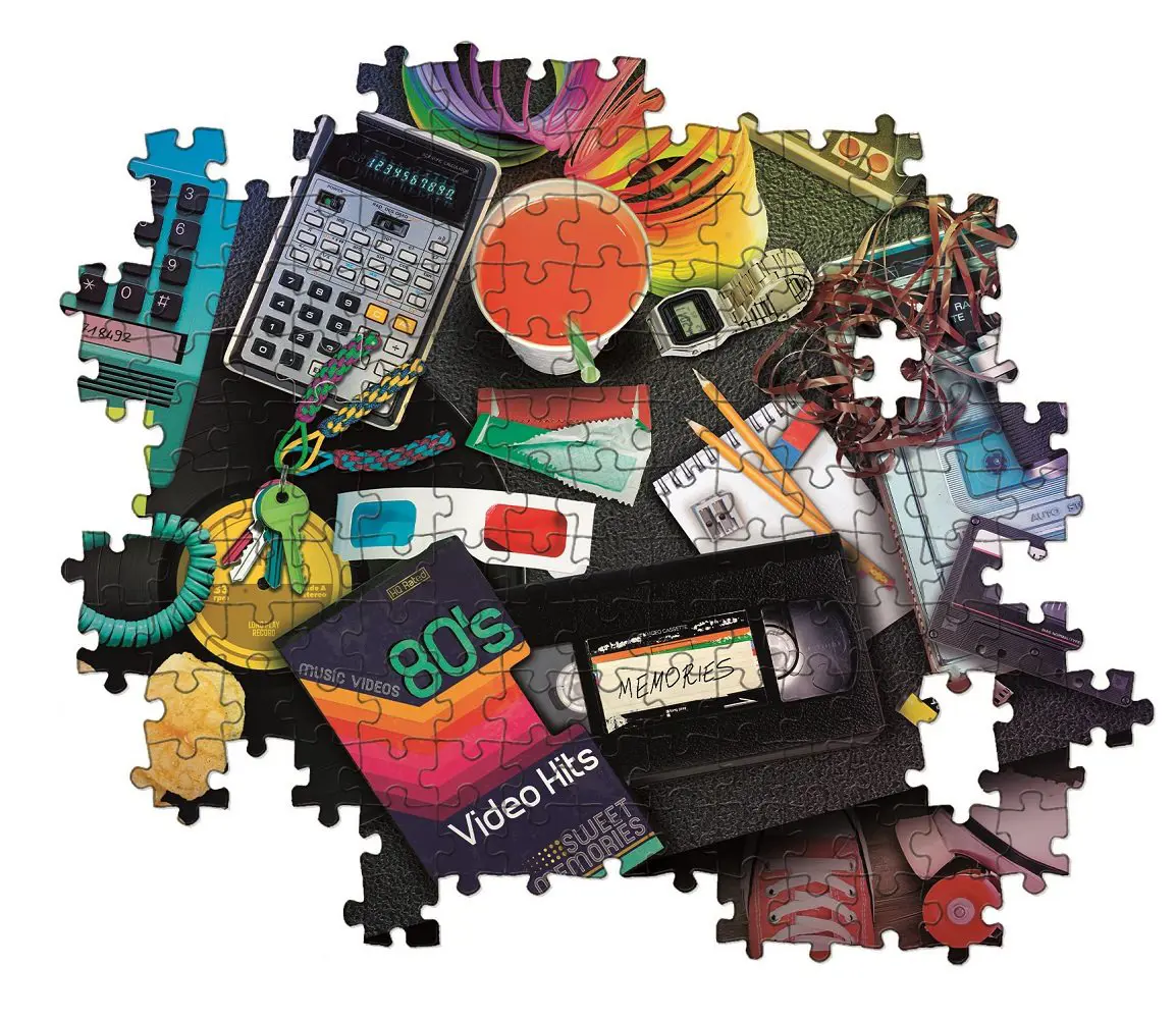 Puzzle Nostalgia of the 80s, 1 000 pieces