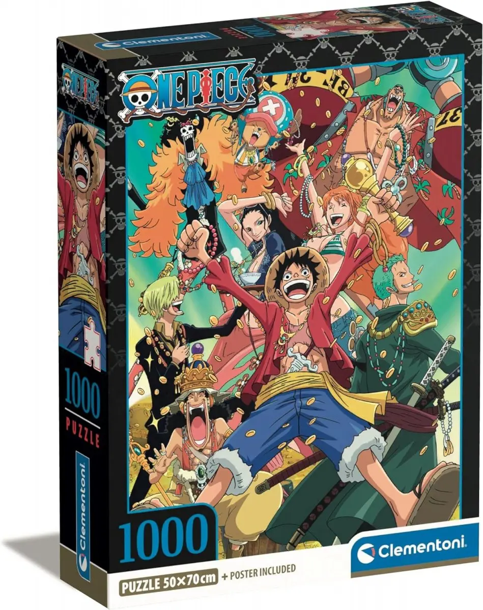 Puzzle anime una pieza, 1 000 piezas