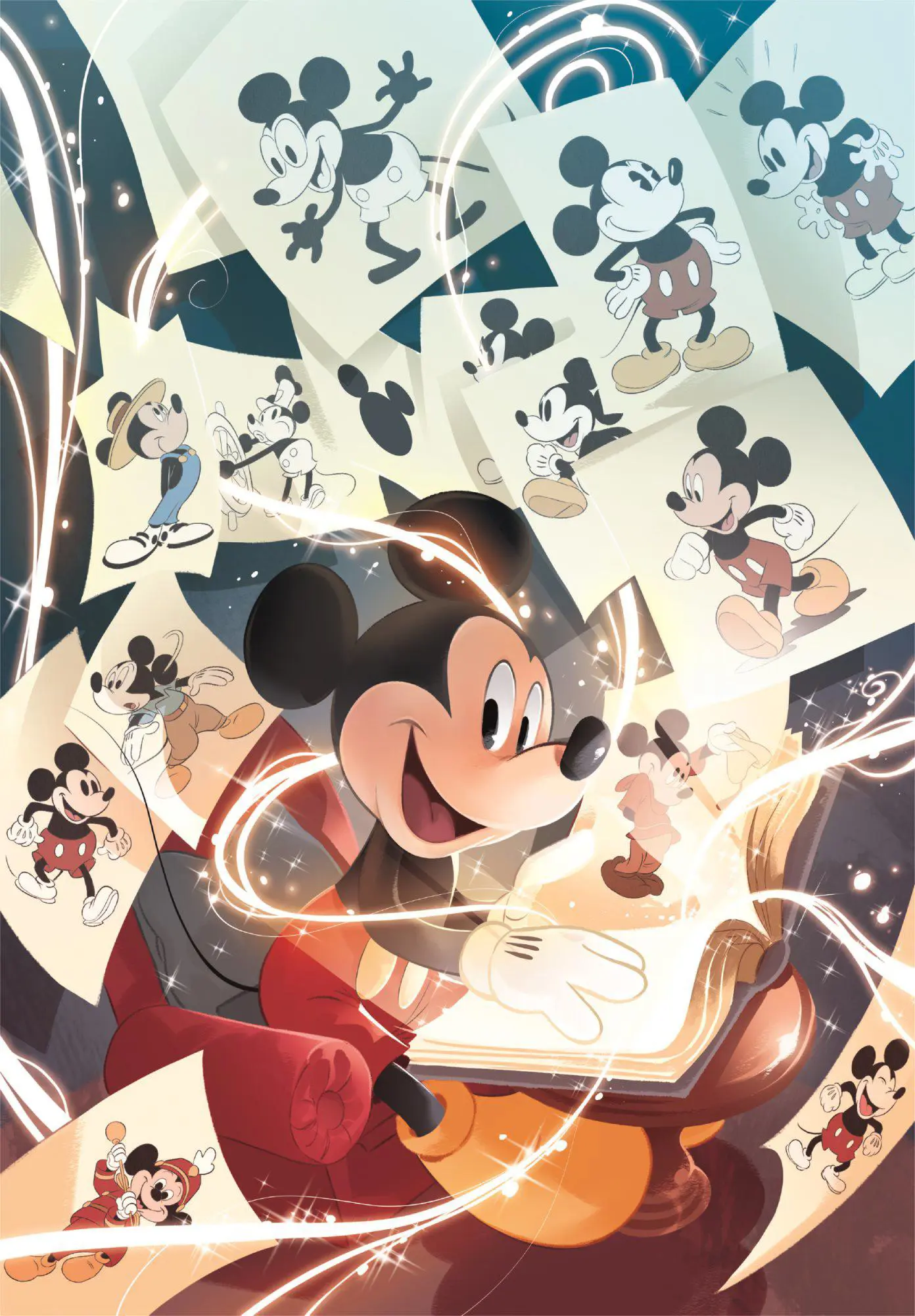 Puzzle Disney Mickey Mouse 100 Years Anniversary, 1 000 pieces