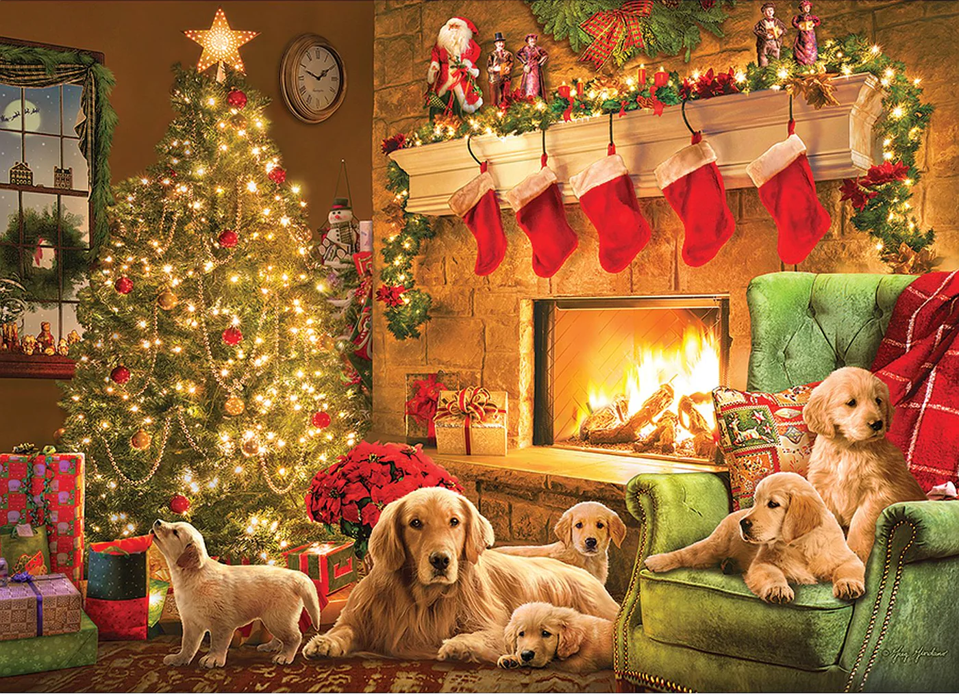 Puzzle Cozy Fireplace