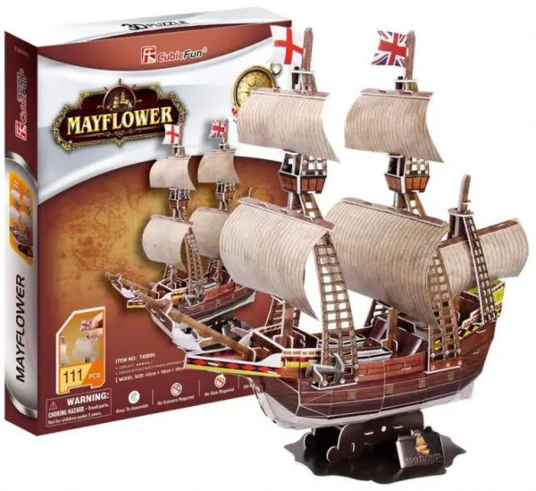 Mayflower 3D, 111 pieces
