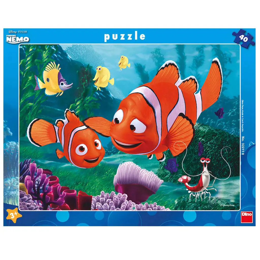 Puzzle Nemo v nebezpečí 40 dielikov