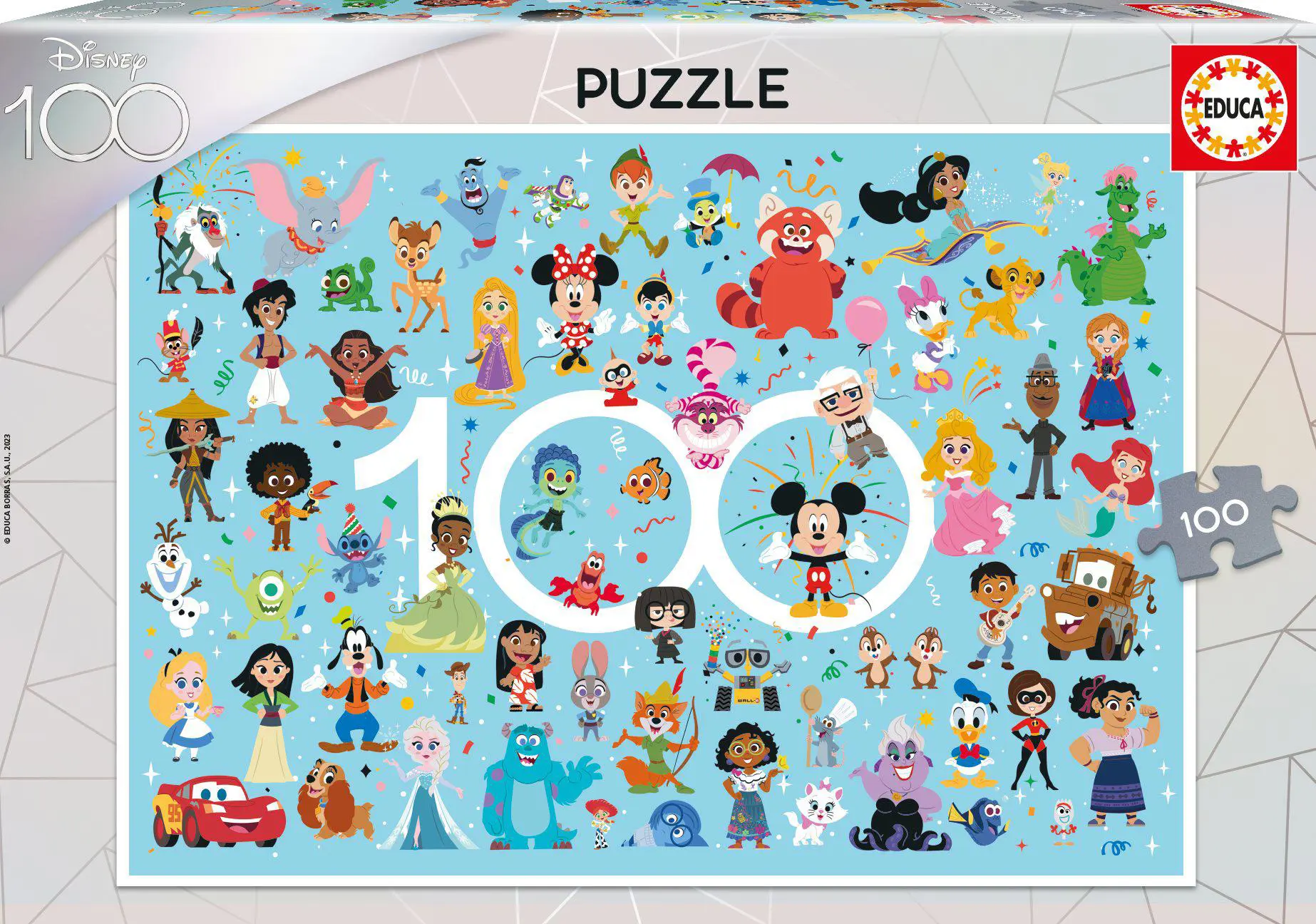 Puzzle Disney postavičky