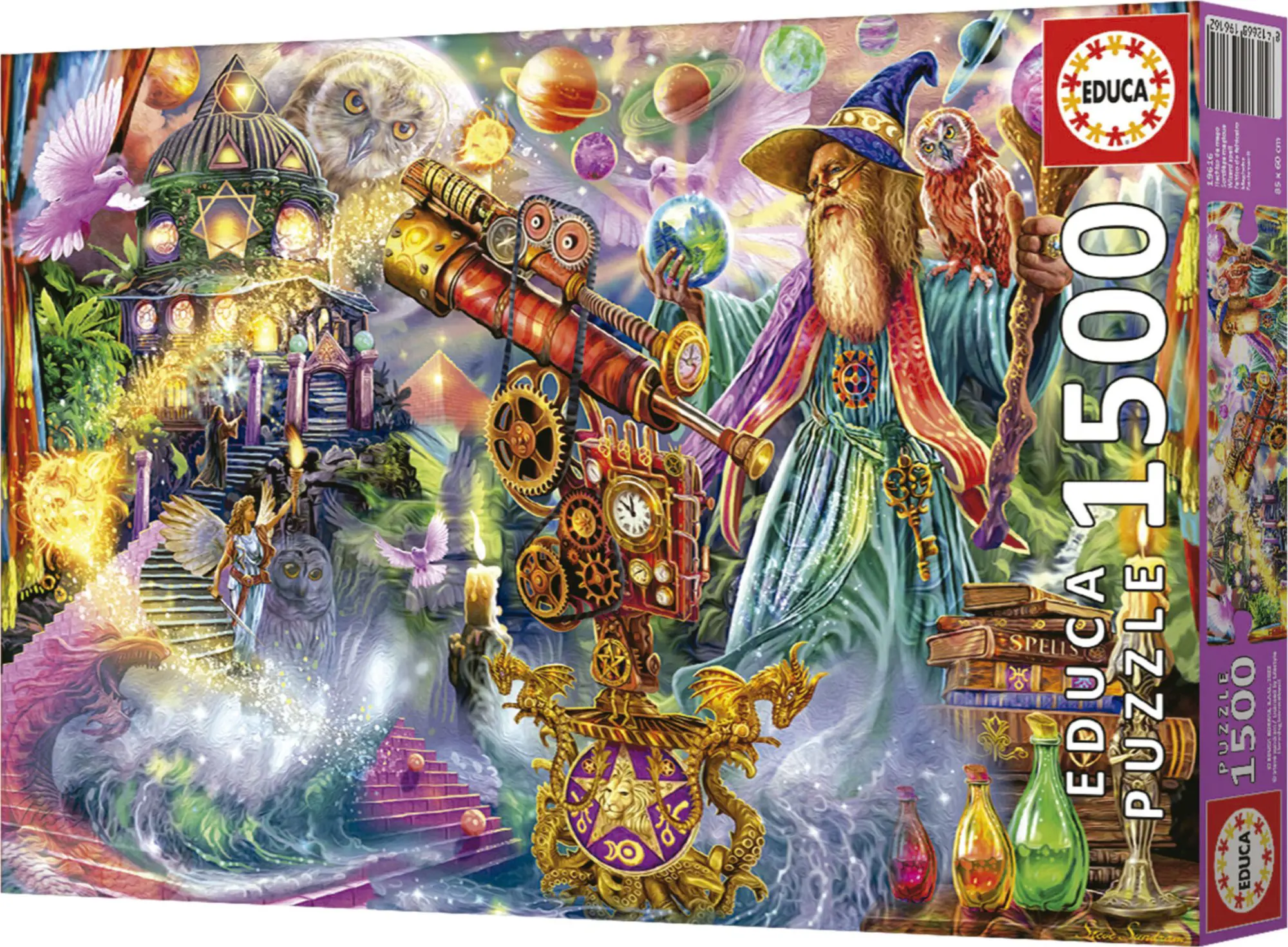 ジグソーパズル　Schmidt Puzzje 1500ピース Puzzle Wizard Spell, 1 500 pieces
