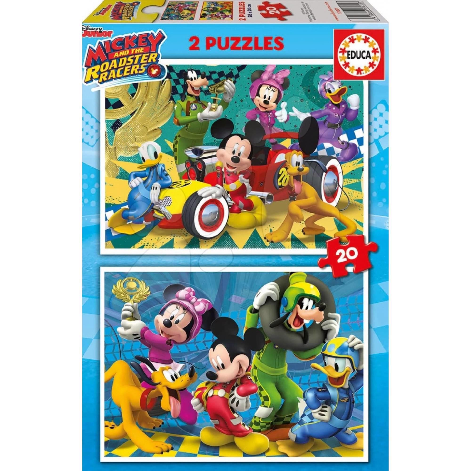 Puzzle 2x20 Mickey en vrienden