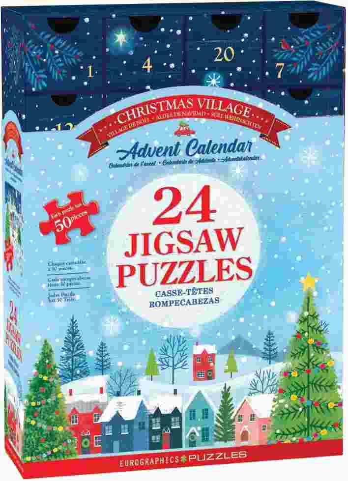 Puzzle Advent Calendar: Christmas Village