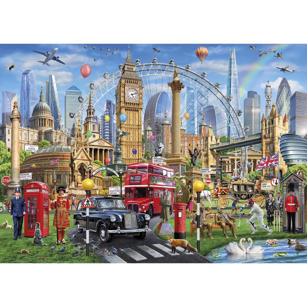 Puzzle Volání Londýna