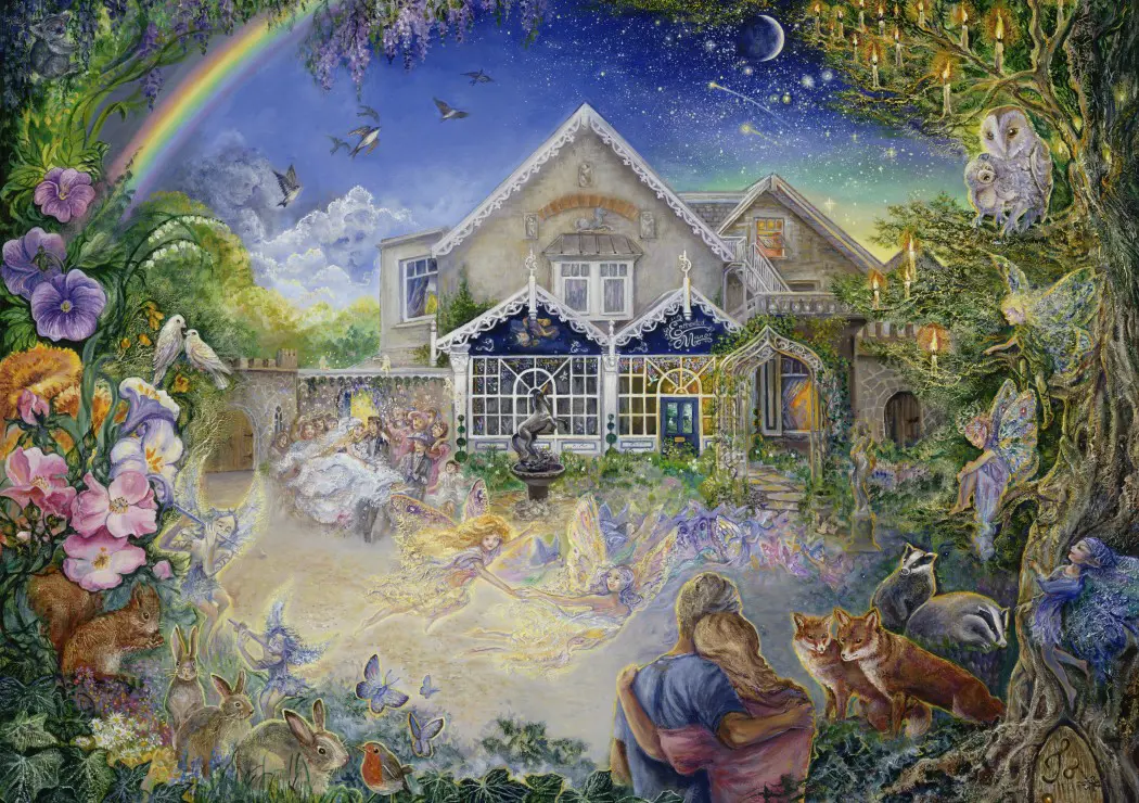 Puzzle Josephine Wall: Čarový kaštieľ