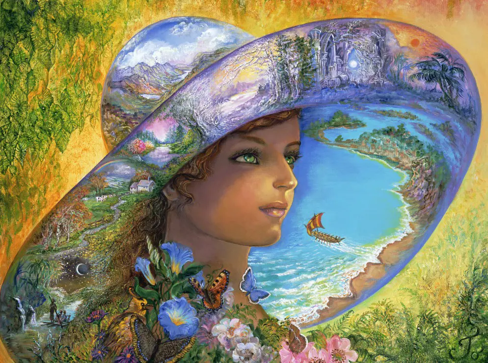 Puzzle Josephine Wall: Klobúk nadčasových miest