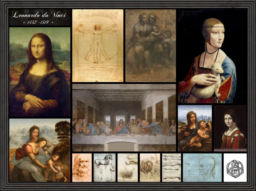 puzzle-grafika-2000-pieces-leonardo-da-vinci-collage.webp