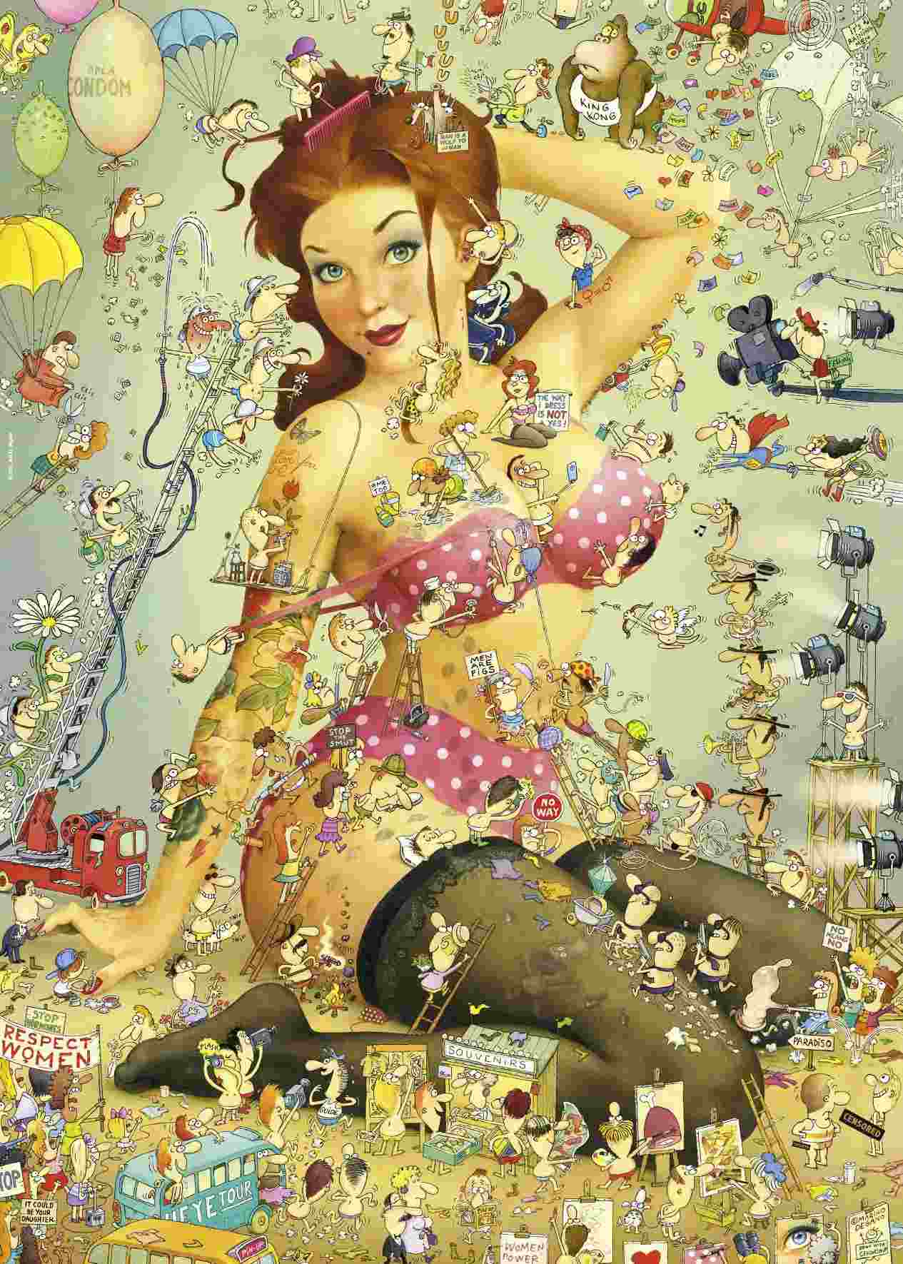 Puzzle Insta Girls Life