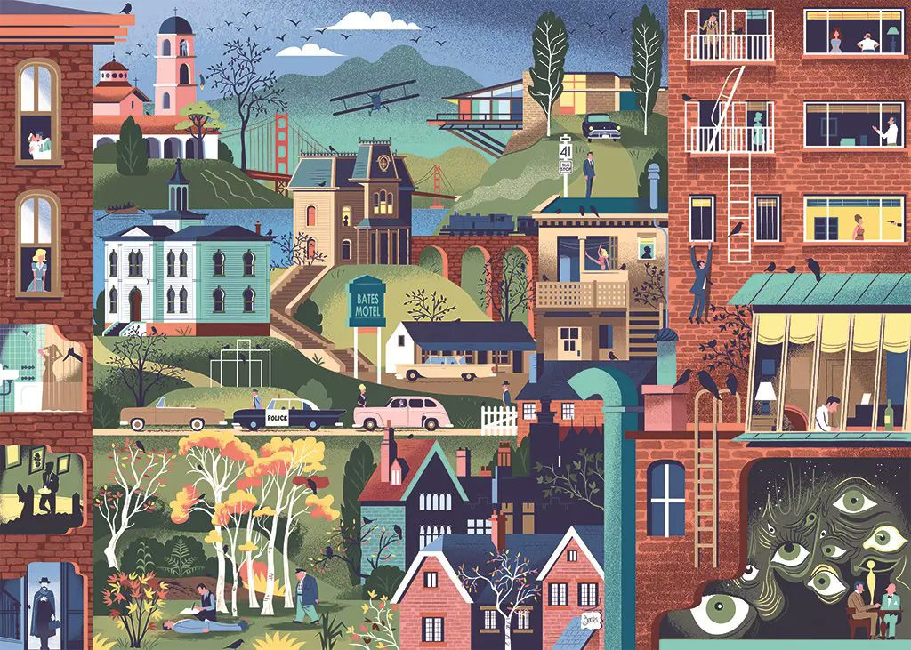 Puzzle Movie Masters: Hitchcock Films