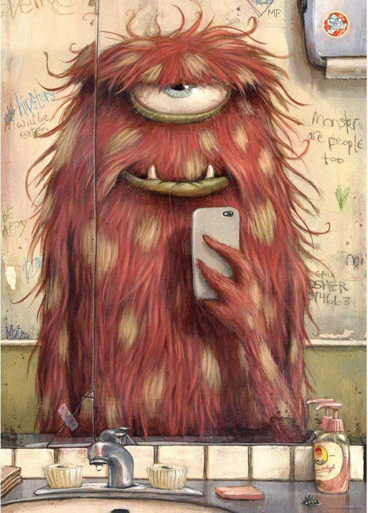 Puzzle Zozoville: Selfie, 1 000 pieces
